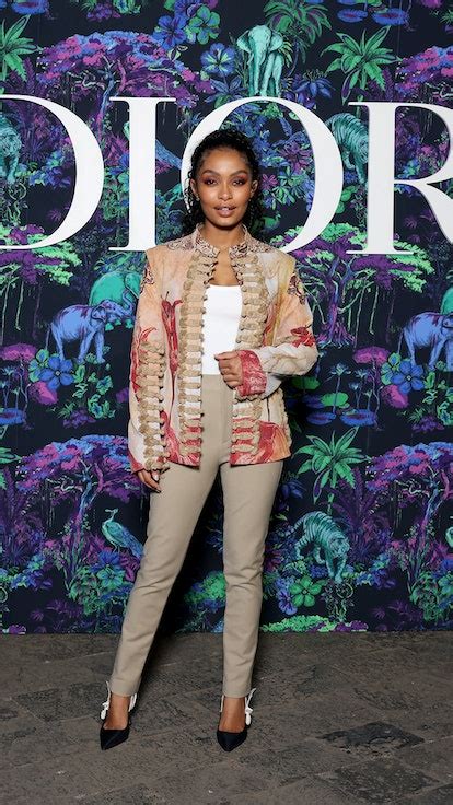 dior podium photos|celebrities at dior show.